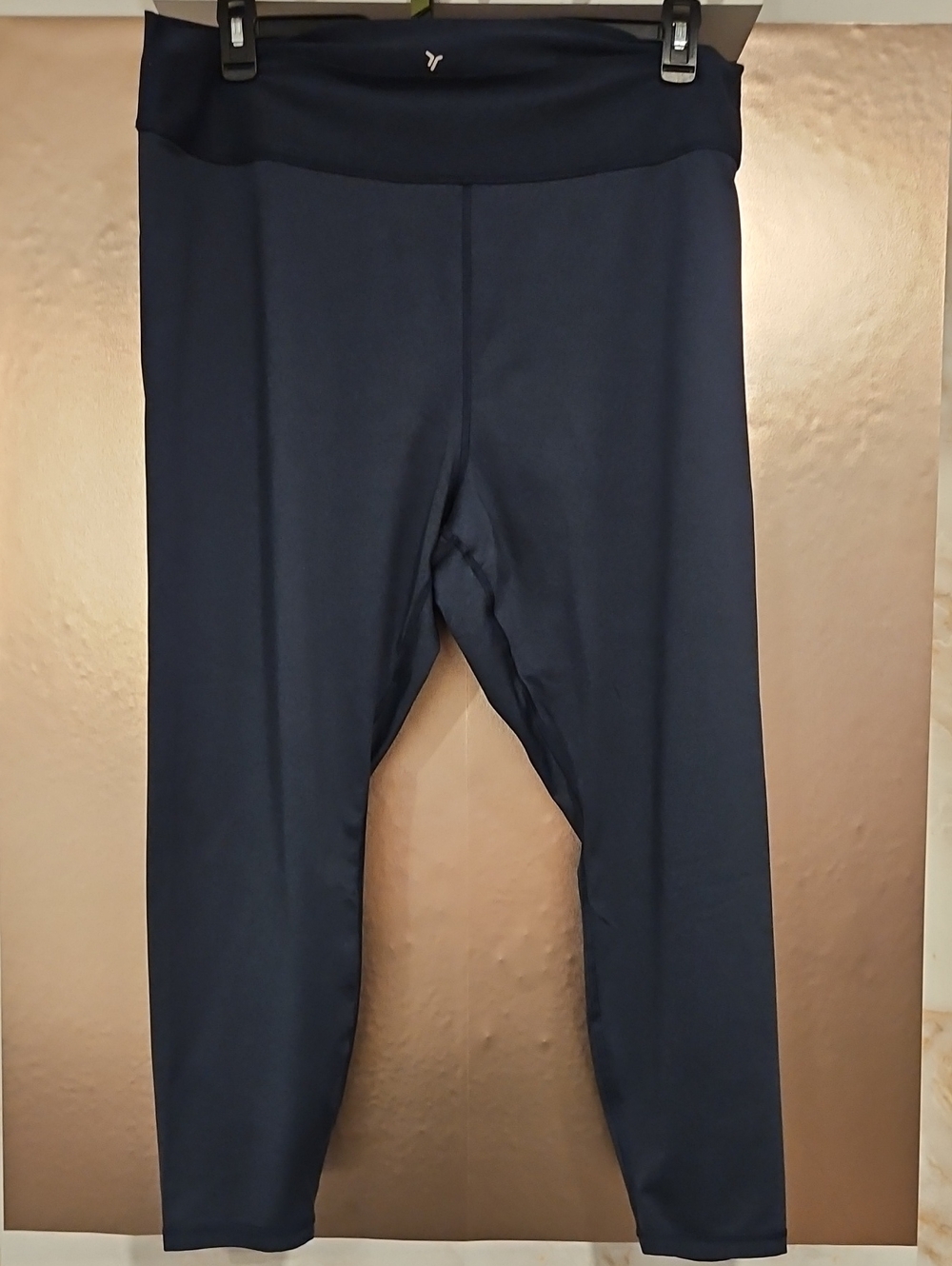 Old Navy Navy Blue High-Rise Cropped Leggings